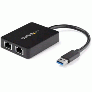 StarTech Adaptateur USB 3.0 à  Double Port Gigabit Ethernet