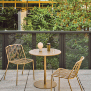 Table de café ronde 60x60 BOLT - MDD