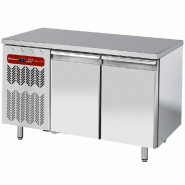Table de travail refrigeree timbre positive ventilée 2 portes gn 1/... - PTG2N/HGX-R2