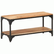 VidaXL Table basse 90x30x40 cm Bois solide d'acacia Modèle Apex Urbain Plus - 320260XL