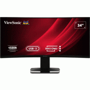 Viewsonic Display VG3419C écran plat de PC 86,4 cm (34") 3440 x 1440 pixels UltraWide Quad HD LED No