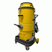 Aspirateur industriel monophasé M450S - 100% acier avec nettoyage de filtre intégré - disponible en location et en vente - Référence : M450S