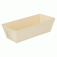 Barquette bois 10x4,5x3cm - par 500