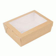 Boîte avec fenêtre The Pack carton  nano micro 1980 ml 19,8x14x6,4 cm -par 25