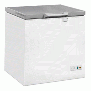 CombiSteel Congélateur bahut couvercle en inox 202 L - blanc 7151.1100 CombiSteel Congélateur bahut couvercle en inox 202 L - blanc 7151.1100