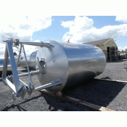 Cuve GOAVEC 12000 L - CUV421 - Inox 304 L, Agitation Tri-pâle, 2000