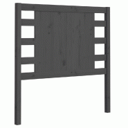 Décoshop26 - Tête de lit accessoire couchage chambre à coucher meuble 96 x 4 x 100 cm bois de pin gris TDL0203247 - gris 3000652188009 Décoshop26 - Tête de lit accessoire couchage chambre à coucher meuble 96 x 4 x 100 cm bois de pin gris TDL0203247 - gris 3000652188009