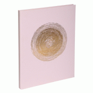 Exacompta Livre d'Or Ellipse 22x27 cm, 100 pages, coloris rose - 3130630479833