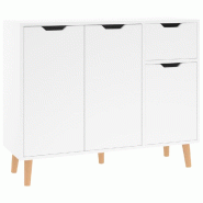 Helloshop26 - Buffet bahut commode armoire meuble de rangement organisateur cuisine salle de séjour salon brillant 90 x 30 x 72 cm 02_0030780 - Bois Helloshop26 - Buffet bahut commode armoire meuble de rangement organisateur cuisine salle de séjour salon brillant 90 x 30 x 72 cm 02_0030780 - Bois