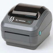 Imprimante d'étiquettes de bureau zebra gk420d