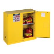 Ju300 - armoire de sécurité pour produits inflammables - delahaye - capacité 144 l