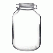 Pot en verre Bormioli Fido cl.500 avec terrine à fermeture hermétique - transparent verre 78222