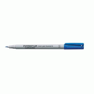 STAEDTLER Marqueur Lumocolor Non-permanent 311 Super fin 0,4 mm Bleu - 311-3