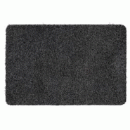 Tapis très absorbant en coton et polyester 60 x 40 cm Esschert Design - noir 8714982201868 Tapis très absorbant en coton et polyester 60 x 40 cm Esschert Design - noir 8714982201868