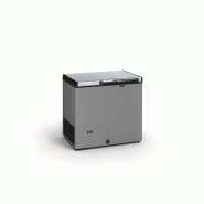 TENSAI Congélateur horizontal - Couvercle battant - Inox - Volume net : 209L - 1 panier inclus - 890x690x860 CHI220T - gris CHI220T