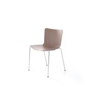 Zaza - chaises empilables - ibebi - traîneau de 12 mm de diamètre