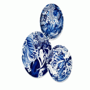 Excelsa service de table Kon 18 pièces en porcelaine bleu - bleu porcelaine 69626 Excelsa service de table Kon 18 pièces en porcelaine bleu - bleu porcelaine 69626