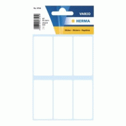 HERMA 42 étiquettes blanches multi-usage, format 26 x 54 mm (7 feuilles 9x16 / cdt) - 3754