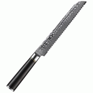 Hezhen - Couteau à pain Damas - Série B1Z Classic - multicolore B1Z-MB