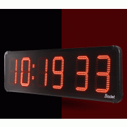 Horloge HMSLED 25, alimentation 230V, Independante ou Radio ALS, LED rouge - BODET