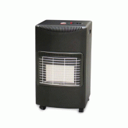 KEMPER Radiateur Infrarouge à Gaz 048306 - noir 8008004104689