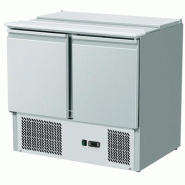 Meuble réfrigéré horizontal - moteur en dessous - 2 ou 3 portes - acier inoxydable - capacité jusqu'à 368L Meuble réfrigéré horizontal - moteur en dessous - 2 ou 3 portes - acier inoxydable - capacité jusqu'à 368L