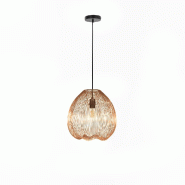 Stones Jaula Suspension En Métal Noir - noir 8051361821744