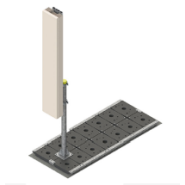Supports pour antennes grandes hauteurs - MODULITE - 1 antenne H2750 L470 max Supports pour antennes grandes hauteurs - MODULITE - 1 antenne H2750 L470 max