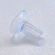 Ventouse pour console - Diamètre 15mm - Compatible systèmes M25 - Transparent