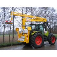 120nc-12m - nacelle sur tracteur agricole - thomas - hauteur travail : 12m