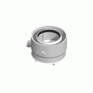 Adaptateur air/fumées diamètre 80/125 colis hr68 s101688 Adaptateur air/fumées diamètre 80/125 colis hr68 s101688