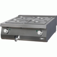 Bain-marie électrique - gamme 900 - 4 x gn 2/3 (BMP9E80) l800mm AFI collin-lucy