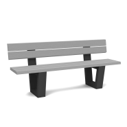 Banc POINTE largeur 1800 mm  piet. noir - STD POI-BC-01