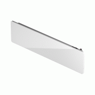 CAMPAVER Nativ Radiateur connecté Plinthe 1000W Verre massif Blanc lys - Intuis - K161413_0