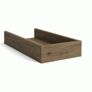Casquette pour montant Totem 30x60x10cm - chêne marron romantique