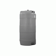 Cuve 300l Aérienne De Récupération D'eau - Réservoir Vertical Gris - Elbi Cv300