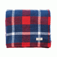 El Ganso - Plaid Tricoté 140x190cm 340GR - Fil Teint avec Motif à Carreaux - multicolore GAN013
