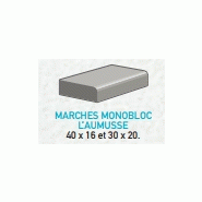 Marches monobloc l?Aumusse