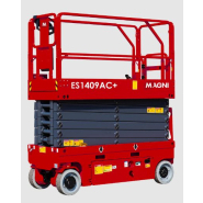 Nacelle ciseaux non tout terrain - ES1409AC+ - MAGNITH