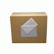 Pochette porte-document papier cristal transparente - 572986 – 162 x 120 mm Pochette porte-document papier cristal transparente - 572986 – 162 x 120 mm
