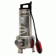 Pompe de relevage eau chargee mono inox 0.55kw Pompe de relevage eau chargee mono inox 0.55kw