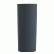 Rossignol Potelet à sceller Ténor - acier - tête bombée inox et tube Ø 76 - anthracite mat - RAL 7016 - 3019920511289