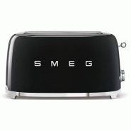 SMEG grille-pains 2 fentes 1500w noir tsf02bleu - noir TSF02BLEU