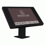Support sur bureau/comptoir Fino pour tablettes Samsung Galaxy Tab 9.7 - noir - Bravour® Support sur bureau/comptoir Fino pour tablettes Samsung Galaxy Tab 9.7 - noir - Bravour®