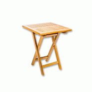 Table de balcon ambra 75x60x60cm – MTF – teck – 2nab2186