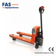 Transpalette électrique Série C20 - 2000kg (Éligible aide CNAM)-Roues stabilisatrices