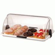 Vitrine neutre à poser - 1 niveau - 470 mm - Plexiglas  | Bartscher - A500404