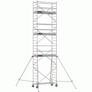 Échafaudage roulant aluminium DOCKER 85 version lisses - Hauteur de travail : 8,90 m - DUARIB - 7120070 Échafaudage roulant aluminium DOCKER 85 version lisses - Hauteur de travail : 8,90 m - DUARIB - 7120070