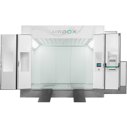 Cabine de peinture pour pistolage et étuvage - AUTOBOX START - économique, solide, personnalisable, ventilation verticale_1