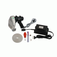 Couteau Kebab Jet 120 TANDIR - noir multi-matériau JET-120